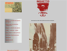 Tablet Screenshot of inghetto.it
